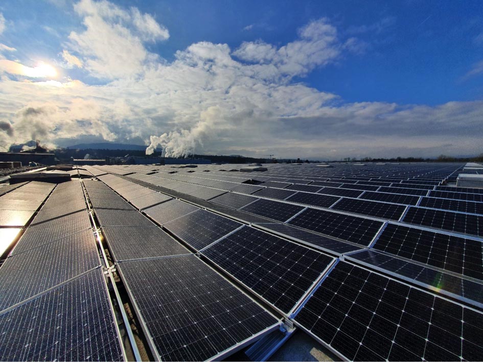 Photovoltaikanlagen auf 80 ALDI-Filialdächern